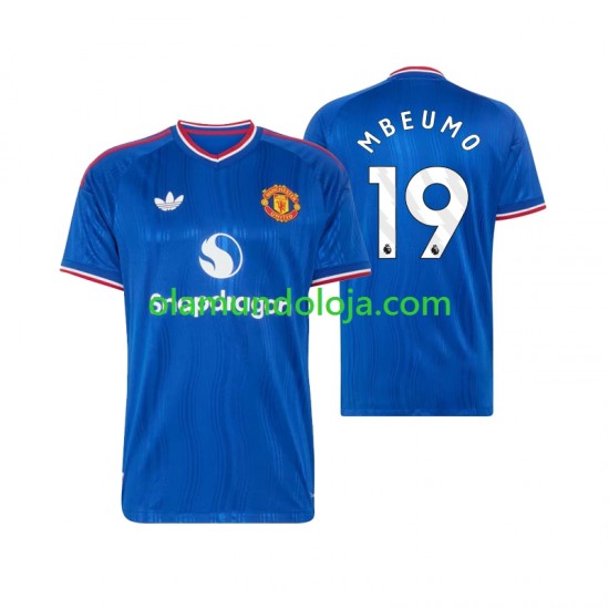 Camisola Manchester United Bryan Mbeumo 19 Homem Equipamento Segundo 2026-2027 Manga Curta